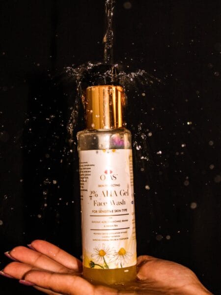 Ojas 2% AHA Gel Face Wash For Sensitive Skin types(100ml)
