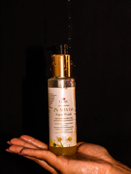 Ojas 2% AHA Gel Face Wash For Sensitive Skin types(100ml)