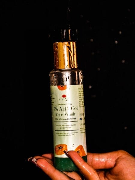 Ojas 7% AHA Gel Face Wash. for normal skin type (100ml)