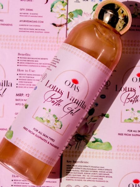 Lotus Vanilla Bath Gel