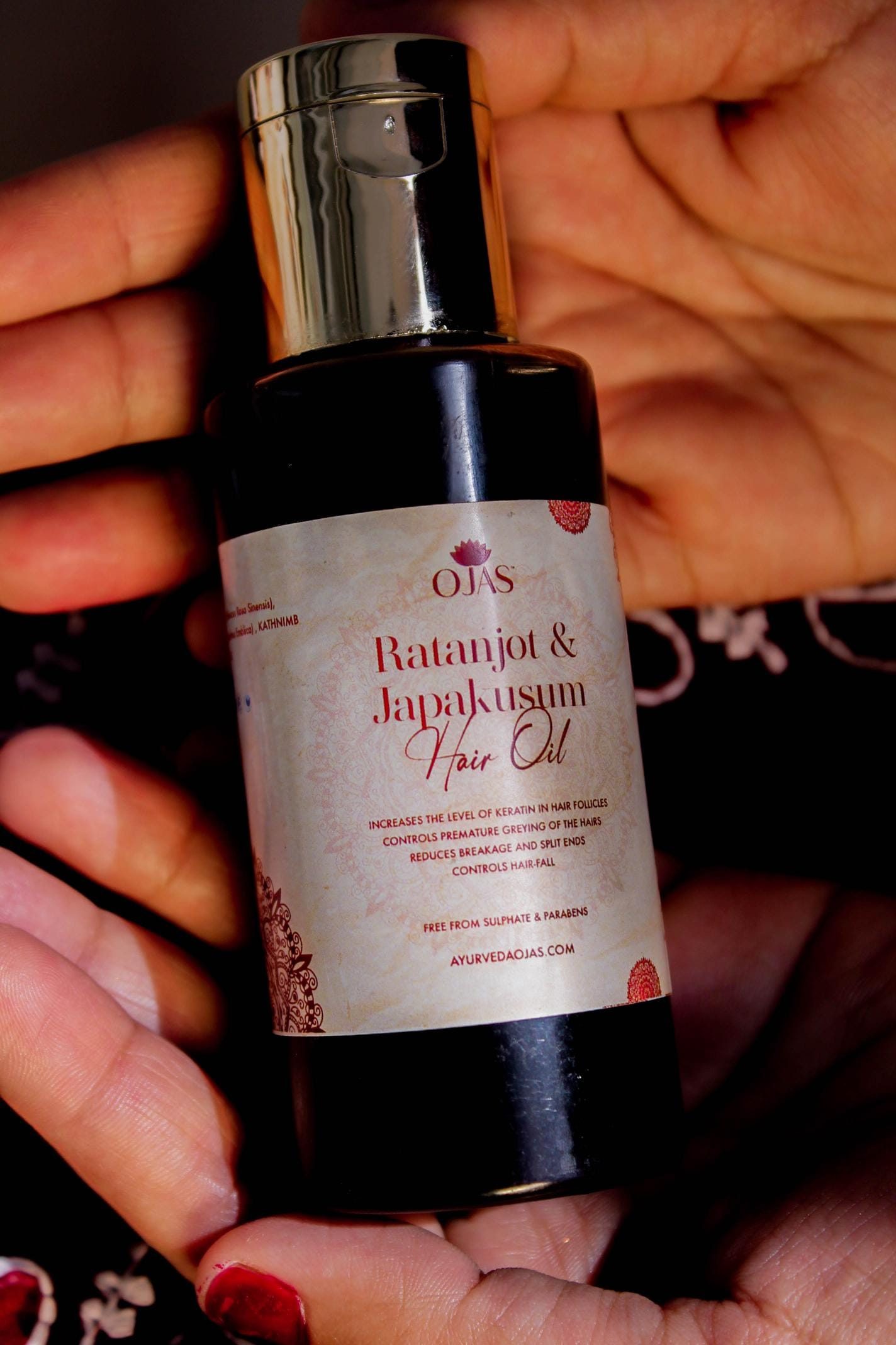Japakusum & Ratanjot Hair Oil - Image 2