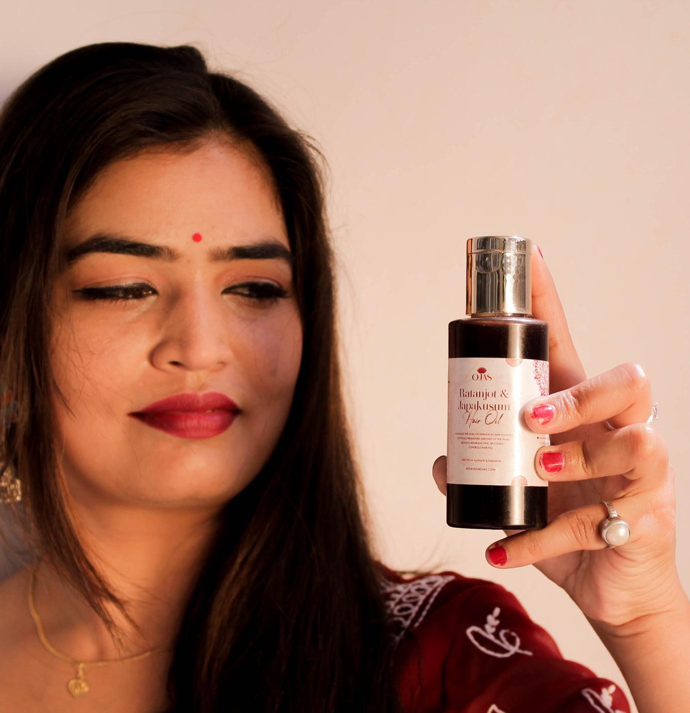 Japakusum & Ratanjot Hair Oil - Image 3