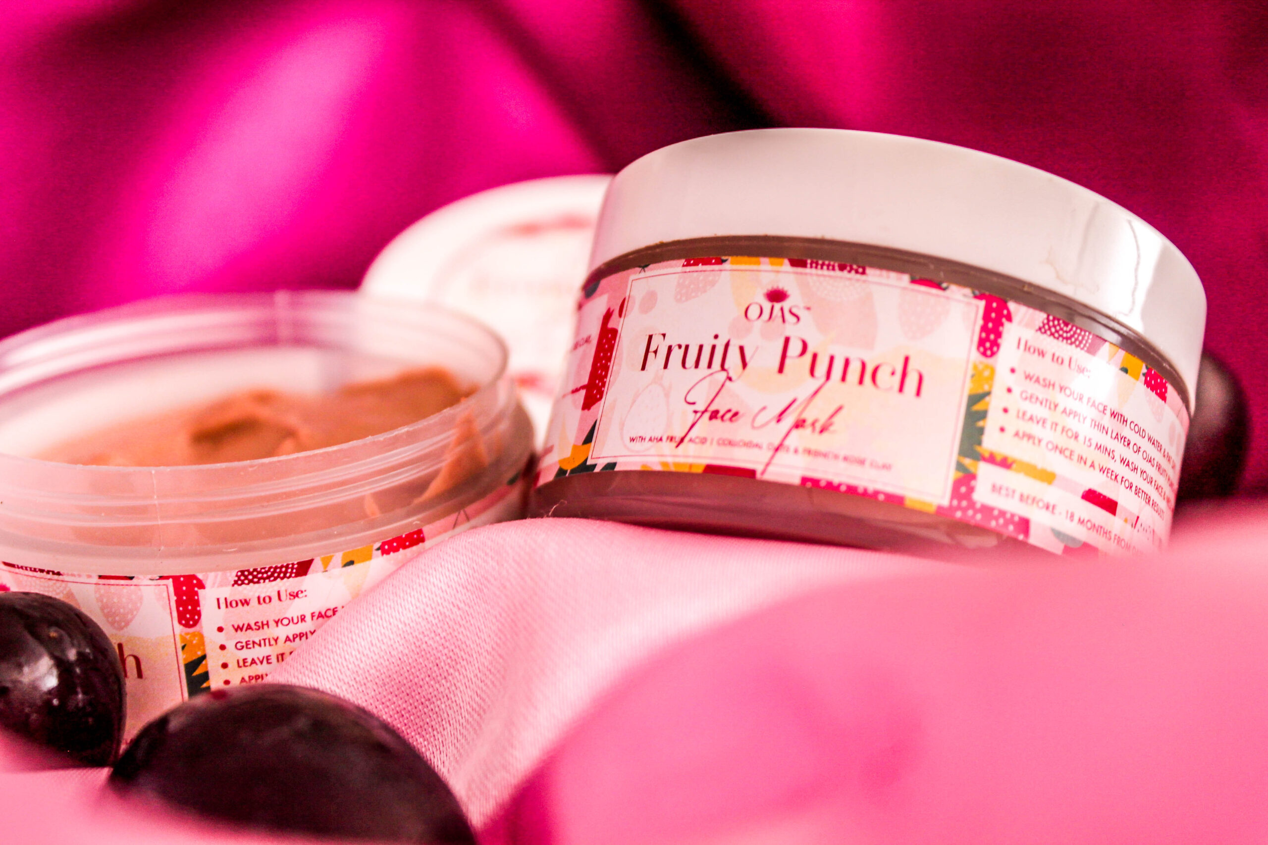 Ojas Fruity Punch Face Mask(50gms) - Image 2