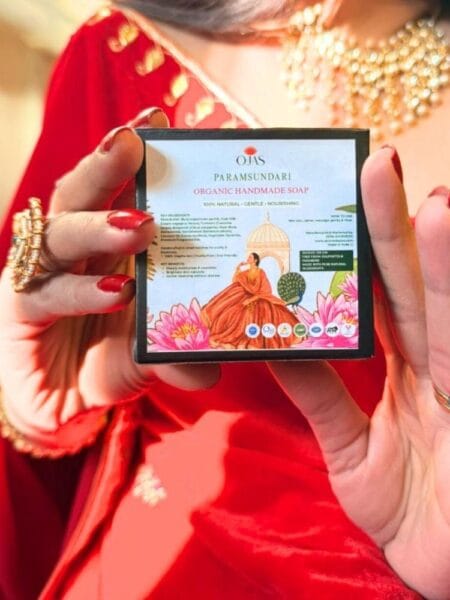Ojas ParamSundari Organic Handmade Soap (100GM)