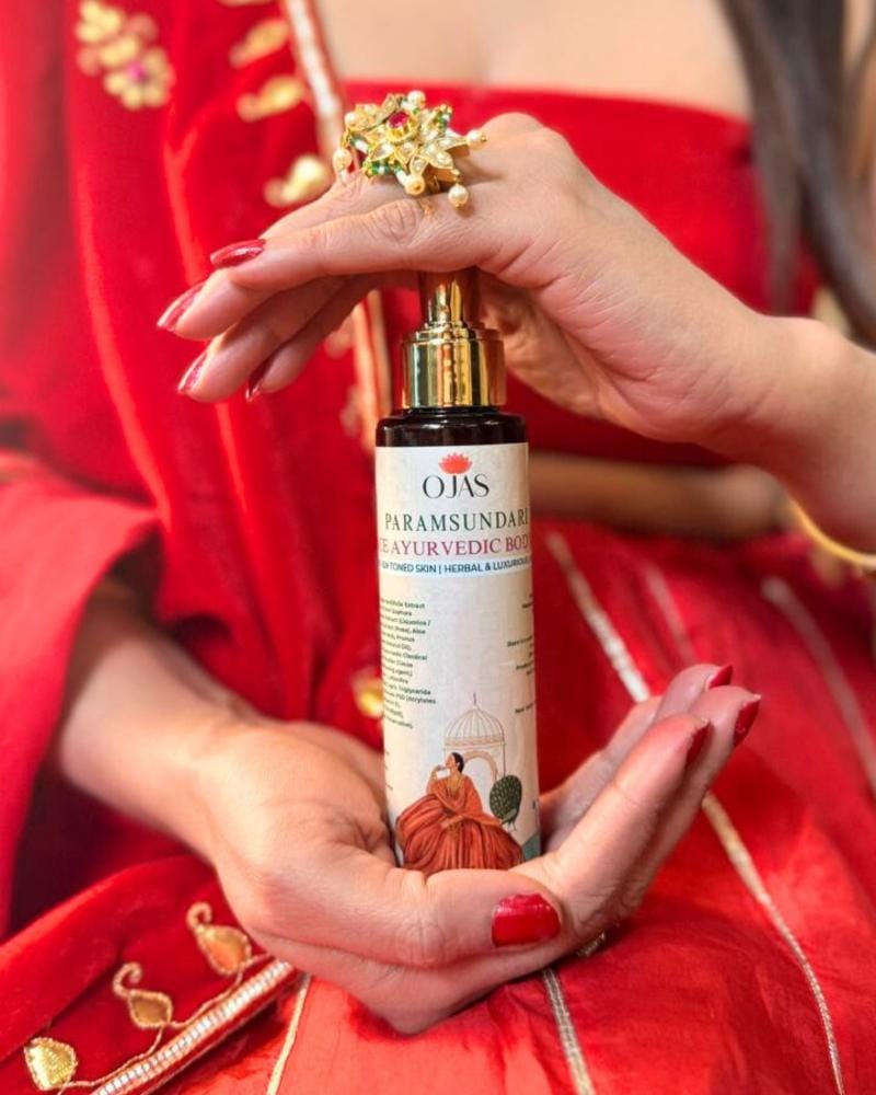 Ojas ParamSundari Radiance Ayurvedic Body Lotion (100ML